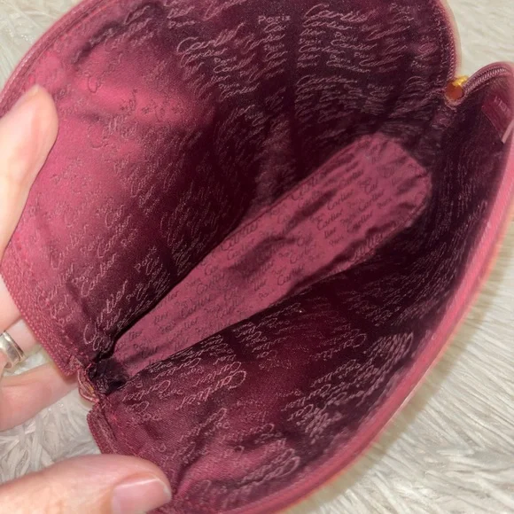 Vintage Authentic Cartier Must Cosmetic Pouch - Picture 4 of 7